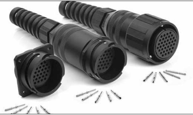 IP67 MP-41 Series - IP67 (Features: / • 13 to 85 pins with Crimp/Solder / • Industry standard compatible / bucket contacts / • 2000 mating cycles / • 150 p - Image 1